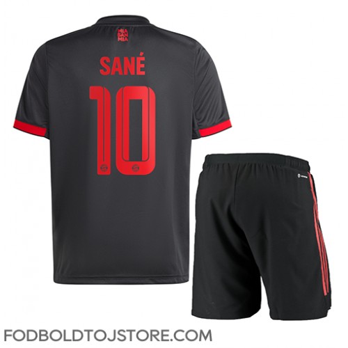 Bayern Munich Leroy Sane #10 Tredje sæt Børn 2022-23 Kortærmet (+ Korte bukser)
